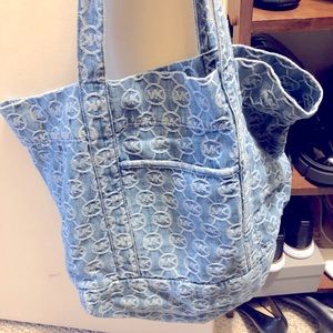 Michael Kors denim tote bag. Great condition.